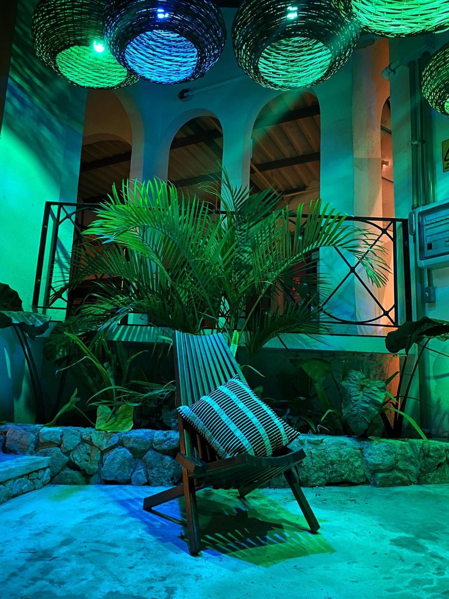 Elmar Hostel Bacalar Bagian luar foto