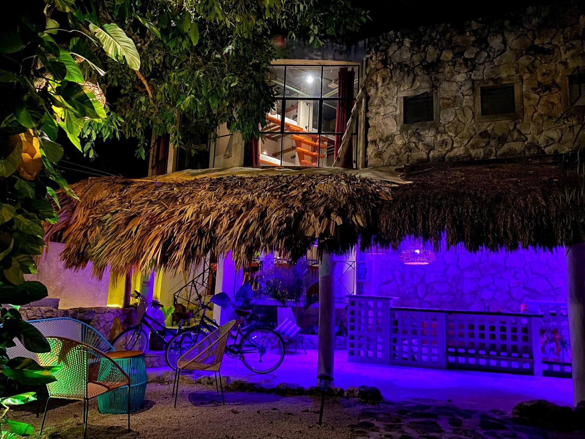 Elmar Hostel Bacalar Bagian luar foto