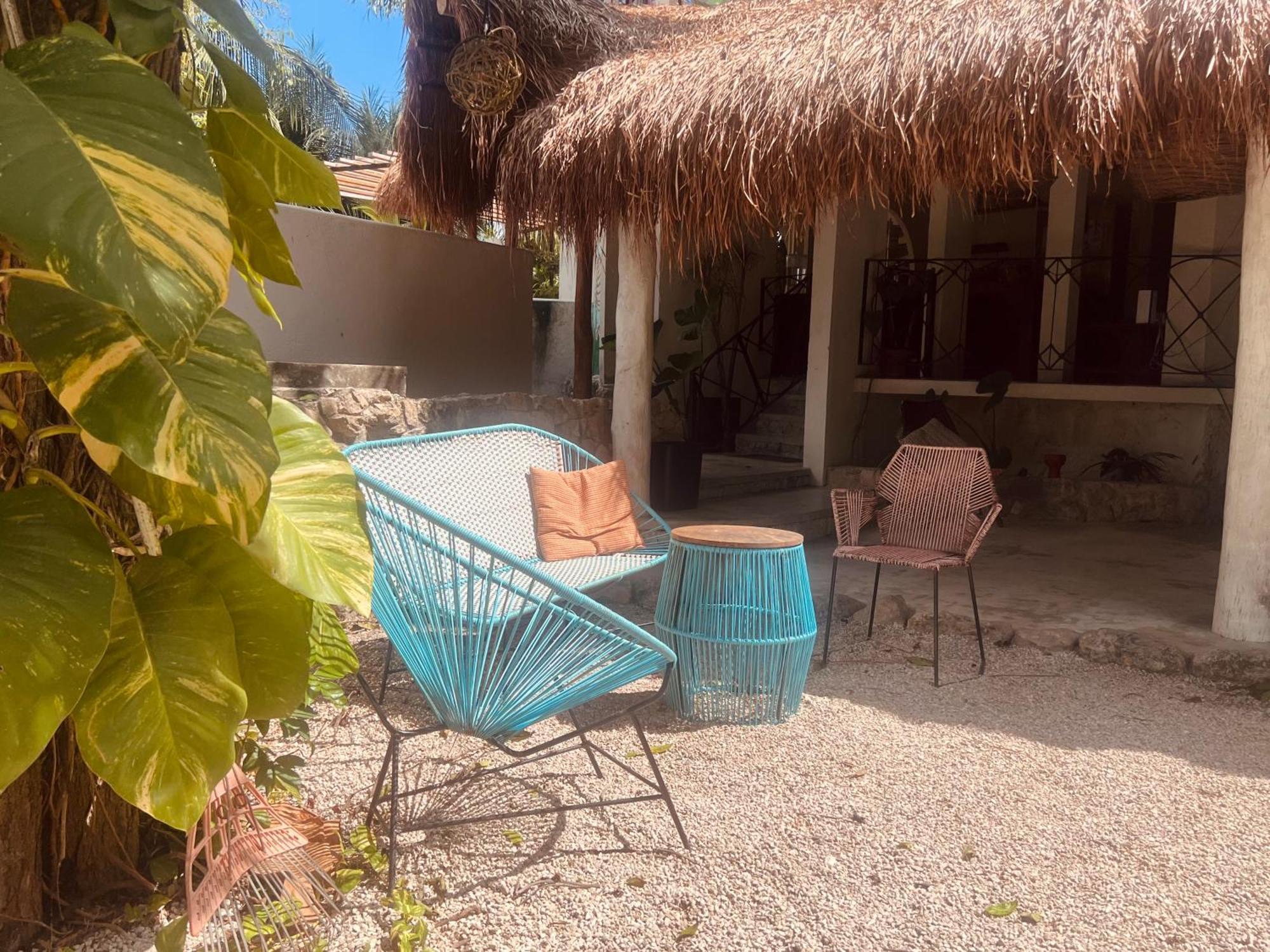 Elmar Hostel Bacalar Bagian luar foto