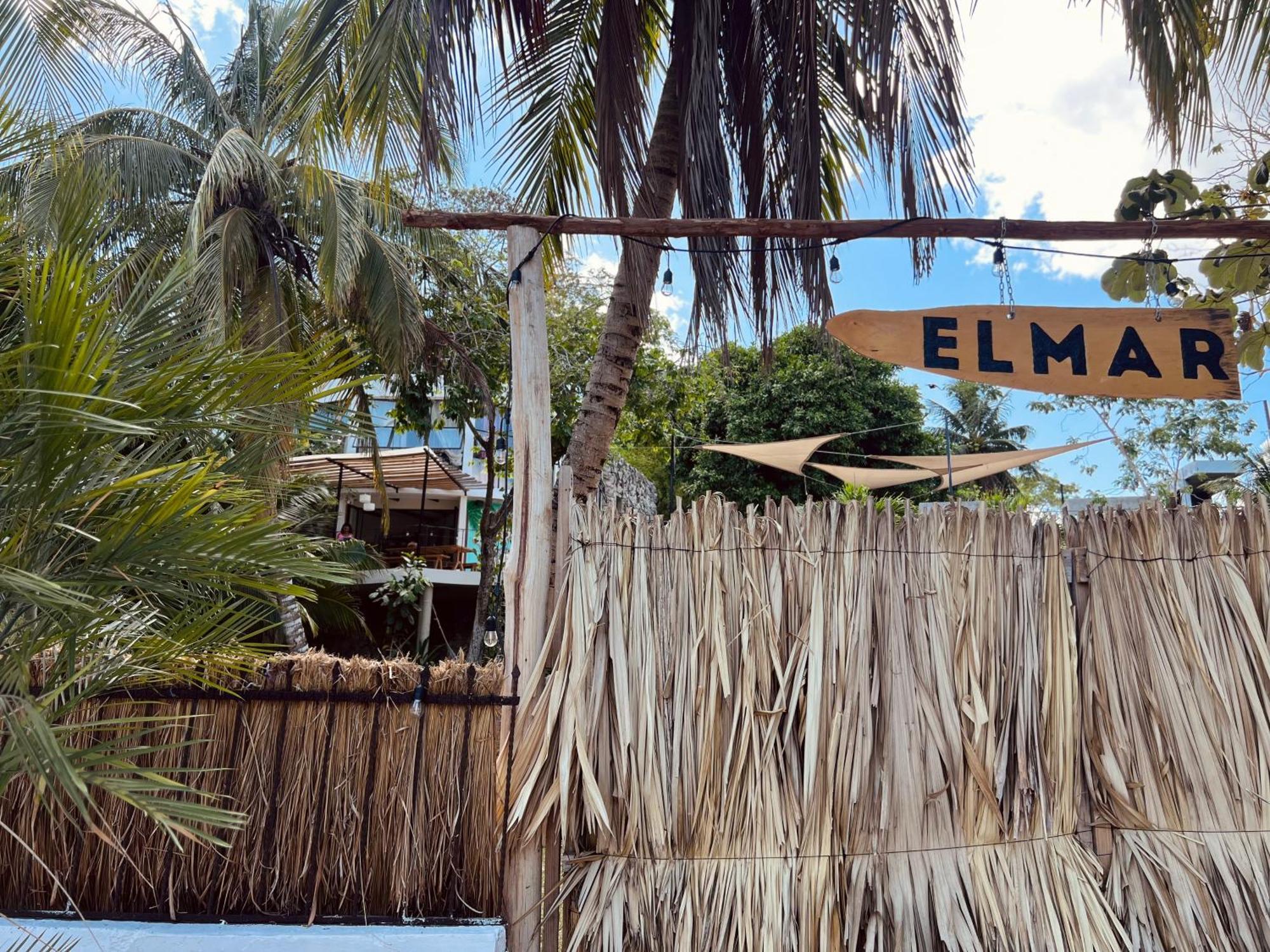 Elmar Hostel Bacalar Bagian luar foto